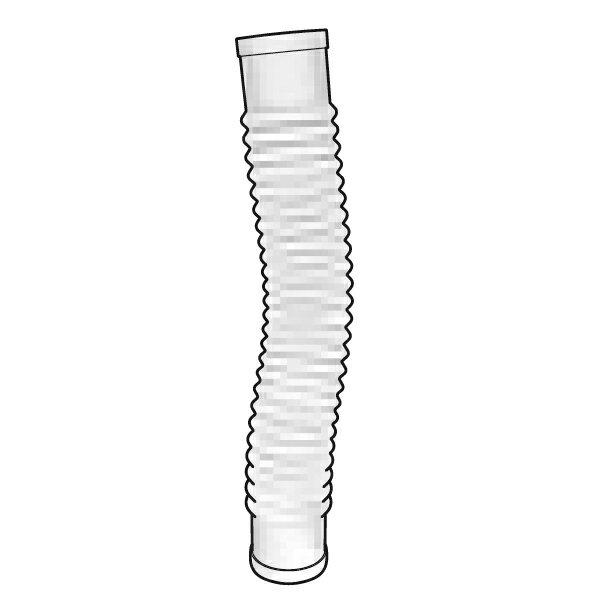 【クーポン配布中】ポリ蛇管（15cm