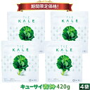 【27％OFF 期間限定価格】キューサイ 青汁 ケール青汁 粉末 420g 4袋まとめ買い