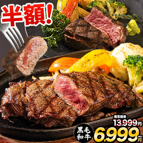 【今なら半額★6,999円】九州産 黒毛和牛 厳選 ステーキ セット ヒレ150g + サーロイン300g 国産牛 国産 九州 九州産 黒毛和牛 送料無料 7-14営業日以内に発送予定(土日祝除く)