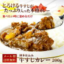 【期間限定2セット購入で1パックプレゼント!】 牛すじ カレー 200g x 3パック レトルト カレー レトルト食品 常温保存 ご当地レトルトカレー レトルトカレー 送料無料 お取り寄せ 常温保存 保存食 ご当地カレー 博多 牛スジカレー 牛筋 ポイント消化 九州のごちそう便