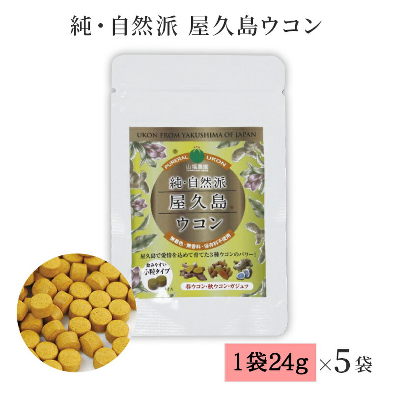 【ポイント2倍&クーポン配布中】 純 自然派 屋久島ウコン 1袋24g x 5袋 九州のごちそう便 サプリ サプリメント お土産 ギフト 贈り物 健康 ヘルシー 美容