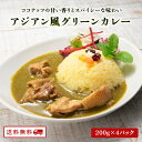 【クーポン配布中】アジアン風 グリーンカレー 200g×4パック グリーンカレー タイ料理 タイ風 カレー レトルト B級グルメ タイ 常温 保存 人気 通販 ...