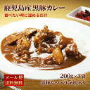 【クーポン配布中】＼美味しさお届け／ 送料無料 九州のごちそう便特製 黒豚カレー200g x 3パック レトルト カレー 常温保存 博多 惣菜 レトルトカレー スパイス カレールー ポイント消化 ギフト ご当地グルメ 詰め合わせ B級グルメ 業務用 グルメの商品画像