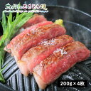 【クーポン配布中】ありがとうショップ九州のごちそう便 鹿児島県産A4未経産牛黒毛姫牛 サーロイン200g×4枚 福博 産地直送