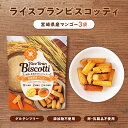 ライスブランビスコッティ 宮崎県産マンゴー 3袋セット お米由来の堅焼きお菓子 グルテンフリー おやつ【ダイエット…