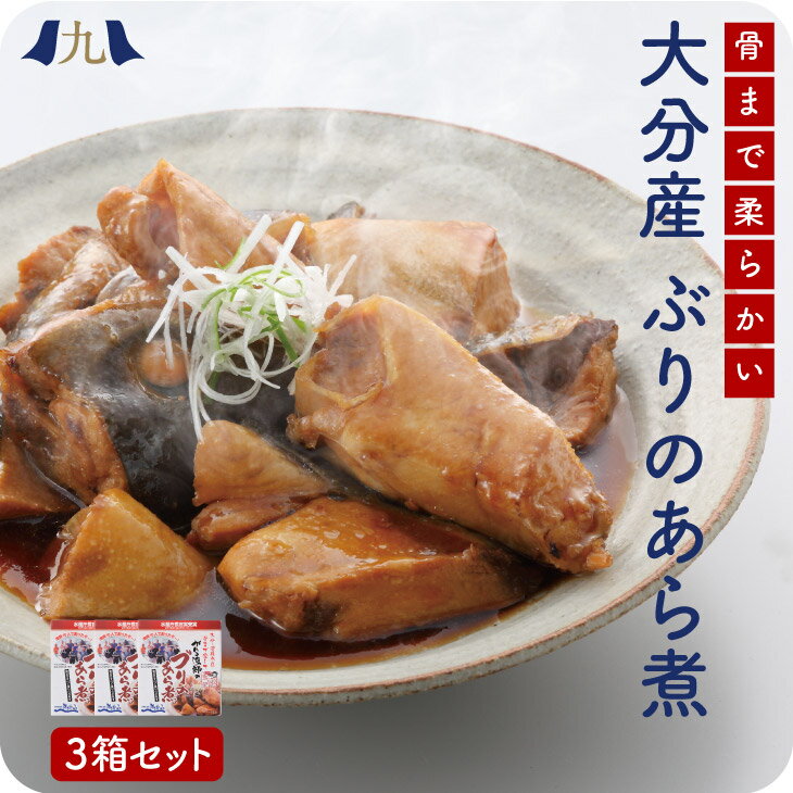 がんこ漁師のブリのあら煮 200g ×3箱 ブリ 鰤 おつまみ アラ煮 煮物 簡単 豊後水道 ご飯のお供 ご飯のおとも ごはんのおとも 九州 お取り寄せ グルメ ギフト プレゼント 贈り物 送料無料