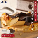 誕生日 バスクチーズケーキ ギフト用 4号（約12cm） バスク バスチー ベイクド チーズケーキ 洋菓子 冷凍 九州 お取り寄せ グルメ ギフト プレゼント 贈り物 送料無料 バースデー バースデイ お誕生日プレゼント