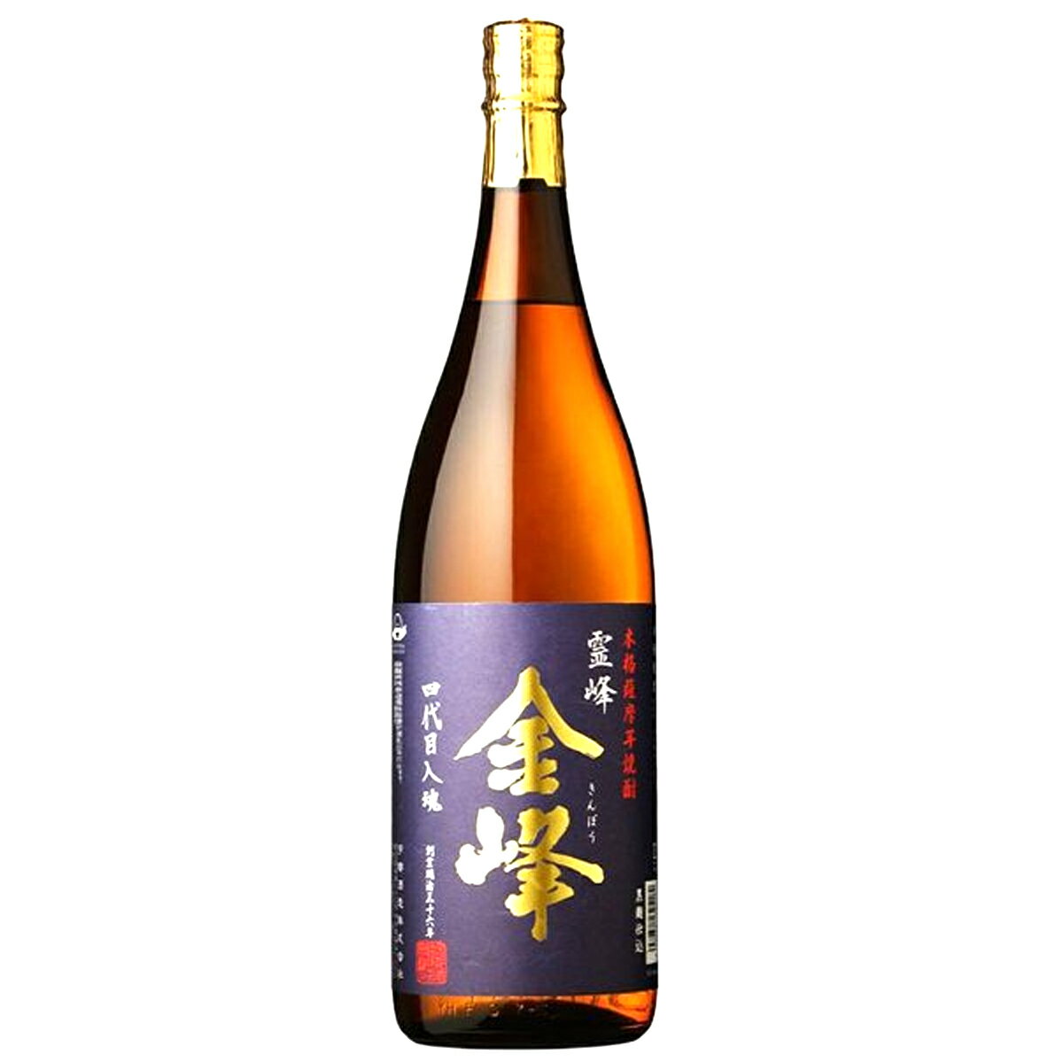 霊峰四代目入魂金峰25°1800ml[芋焼酎]【RCP】