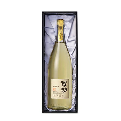 熟成貯蔵 百助 25° 1800ml【送料無料】【包装無料】【大分麦焼酎】【ももすけ】【井上酒造】お中元 お歳暮 父の日 母の日 ギフト