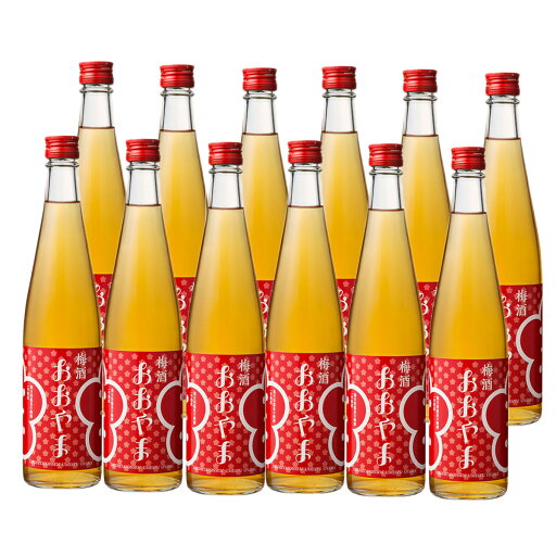 梅酒おおやま 12° 500ml 箱ナシ 12本セット 梅酒おおやま 12° 500ml 箱ナシ 12本セット
