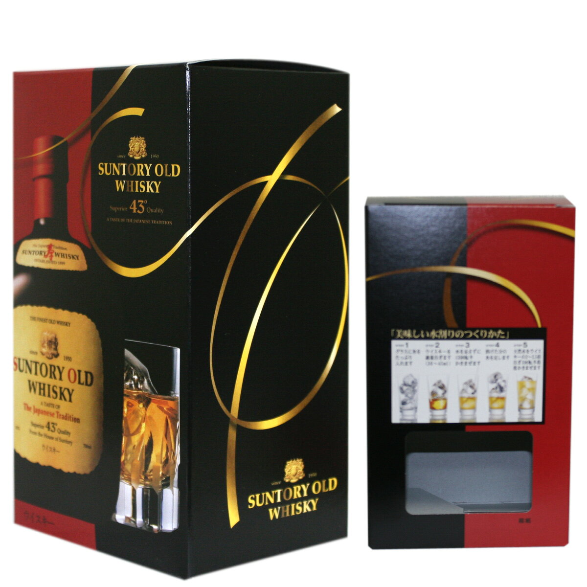 【Snapbee】サントリー オールド オリジナル写真ラベルウィスキー 43° 700ml ギフト