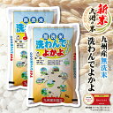 【新米】【令和3年産米】送料無料 令和3年産新米 無洗米 洗わんでよかよ10kg（5kg×2袋）