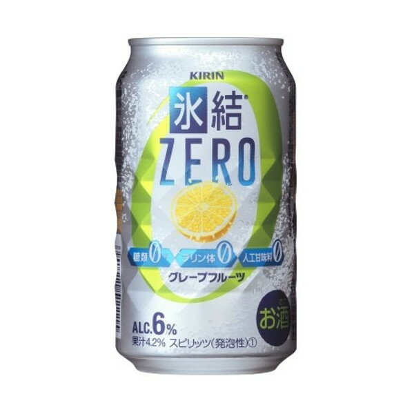 楽天九州酒問屋オンライン　楽天市場店キリン　氷結ZERO（グレープフルーツ）350ml缶1ケース（24本入）