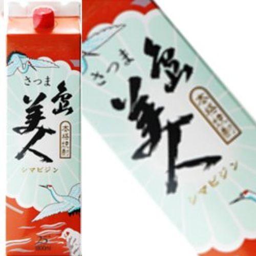 本格芋焼酎　島美人25度1800mlパックのサムネイル