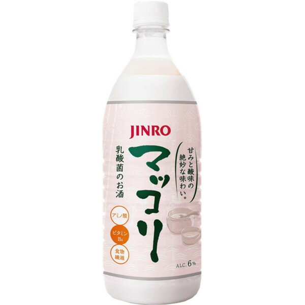 JINRO マッコリ6度1000mlペットボトル