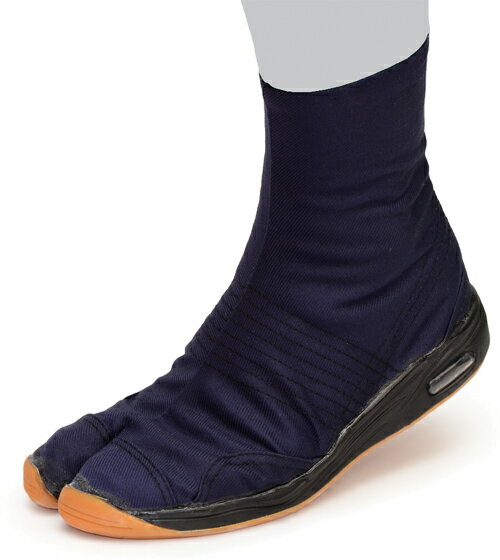 【在庫処分数量限定】エアークッションエアー祭足袋　飛脚タビ7枚　　コン　25.5cm M-33-7