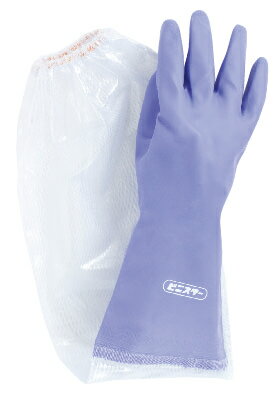 ビニスター腕カバー付き500ソフト505 10双 東和コーポレーション 腕カバー付手袋