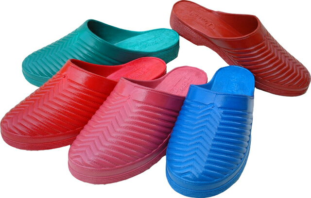 【10足セット】かぶりゴムサンダル220 婦人サイズ【日本製】