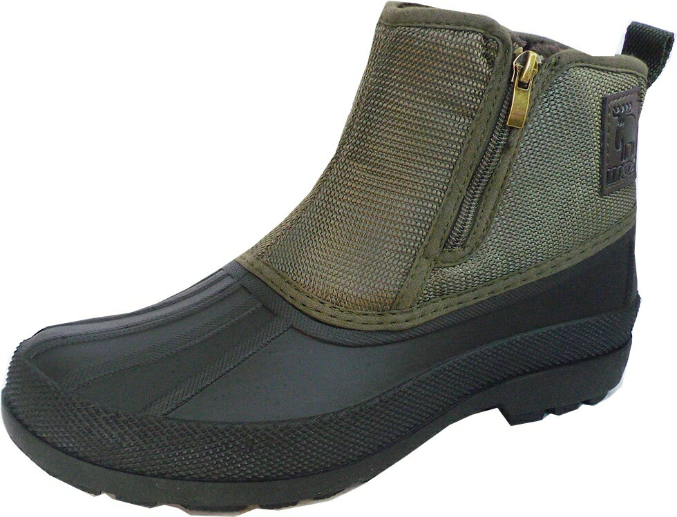 MOZ モズ 2671　カーキ スノーブーツ メンズ　秋毎　24.5-28.0cm 防寒 ウィンターブーツ　ヘラジカ エルク