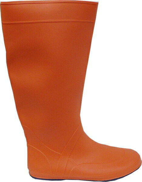 福山ゴム 踏み抜き防止長靴 タスカールTSK-1 オレンジ 22.5-28.0cmレインブーツ（完全防水)　アラミド　収納袋