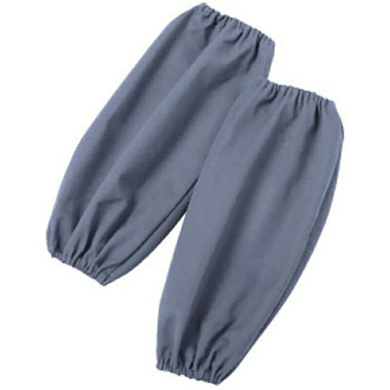 ■素材：難燃ツイル 混率：綿100％ ●難燃ツイル(限界酸素指数（LOI値）28)を使用したファスナータイプの腕カバー ●溶接時のスパッタ、炎や熱から身を守る 難燃防護服規格JIST8128、JIST8129、ISO11611 ISO11612 適合品 綿100%の風合いと優れた難燃性能 スパッタが飛び散っても燃えにくい 手元をしっかり守る腕抜き フリーサイズですが、両側にゴムが入ってフィット感あり。