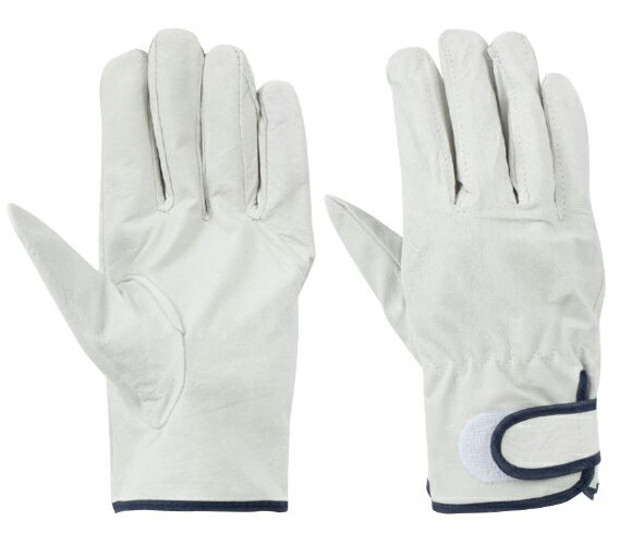 東和コーポレーション 豚革 クレスト マジックテープ付 486 10双組