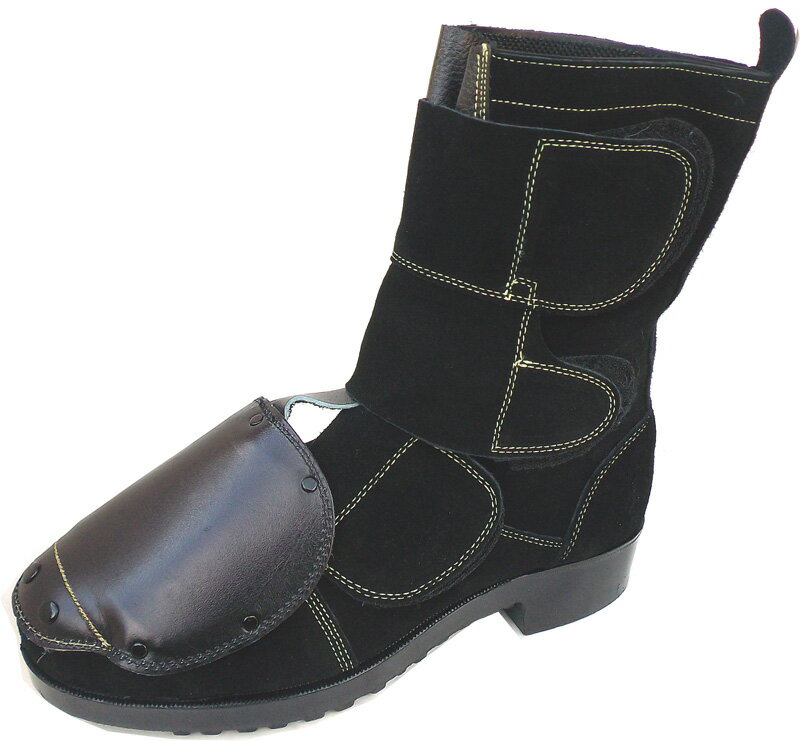 ノサックスHR208マジツク甲プロ付Nベルト付 溶接・炉前作業用安全靴(限定受注生産品) made in Japan