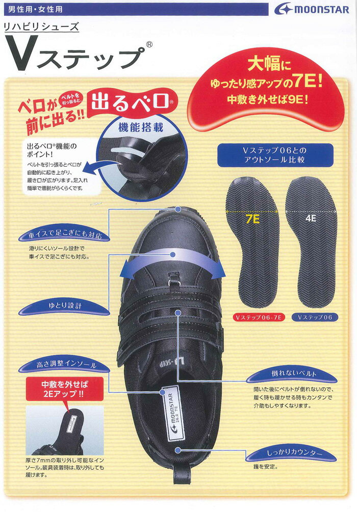 (在庫処分数量限定)ムーンスター Vステップ0...の紹介画像3
