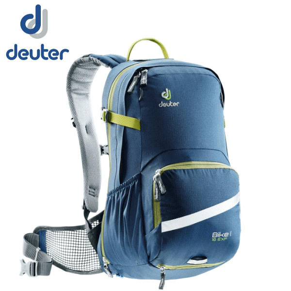 deuter ドイター 自転車用バックパック バイクワン エアー EXP 16 ミッドナイト×モス Bike I Air EXP 16 サイクリング(クロスバイク ザック リュック デイパック バックパック バッグ) D3203017-3221【沖縄配送不可】のサムネイル