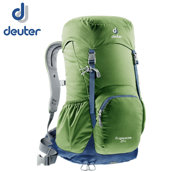 deuter ドイター ツークスピッツェ24 パイン×ネイビー D3430116-2312 （ザック リュック バックパック バッグ アルパイン クライミング 登山 トレッキング 男女兼用 メンズ ウィメンズ 男性用 女性用）【沖縄配送不可】