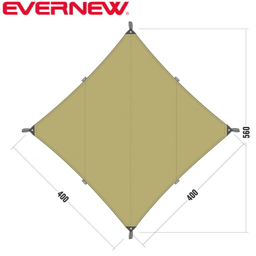 EVERNEW エバニュー タープ Tarp TC3 キャンプ ECQ203【返品交換不可】【沖縄配送不可】 EVERNEW エバニュー タープ Tarp TC3 キャンプ ECQ203【返品交換不可】【沖縄配送不可】