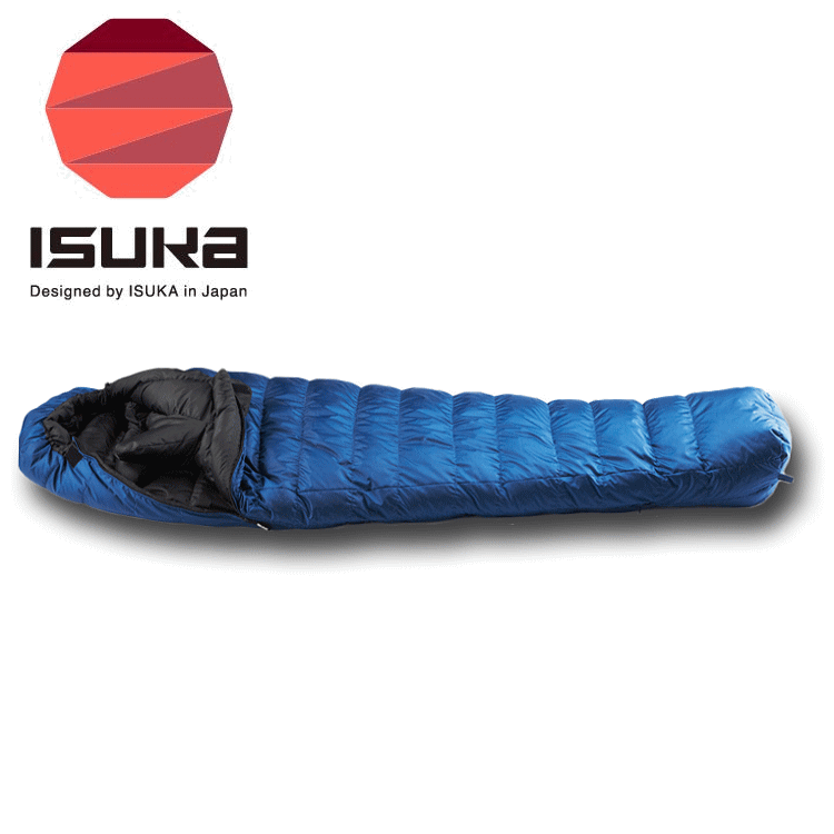 ISUKA イスカ 寝袋 シュラフ ニルギリ EX 登山 トレッキング キャンプ 林間学校 車中泊 1584【沖縄配送不可】