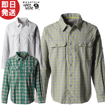 mountain hardwear マウンテンハードウェア Canyon AC Long Sleeve Shirt キャニオンAC ロングスリーブ シャツ 長袖シャツ OE0466 063 073 374【沖縄配送不可】