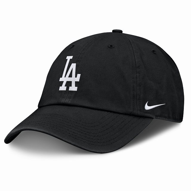 NIKE MLB ロサンゼルスドジャース キャップ NB01-00A-LD-BEK ナイキ 帽子 ドジャース ブラック CLUB CAP 野球 メンズ