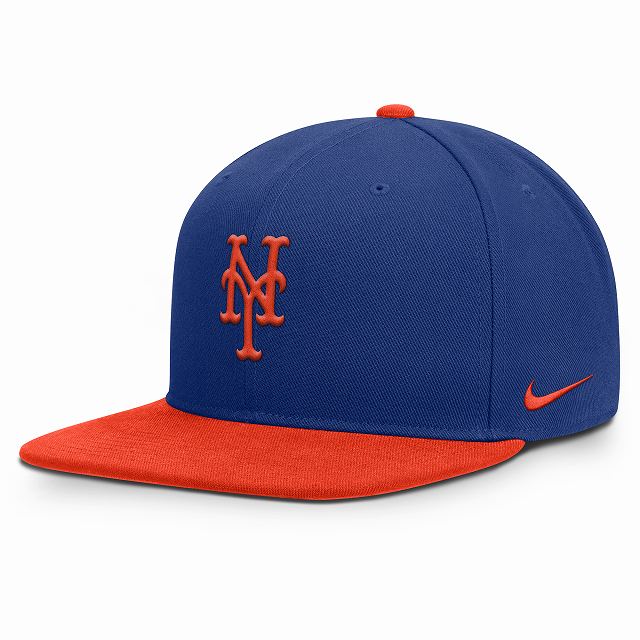 NIKE MLB ニューヨークメッツ キャップ NB09-156N-NME-8KY ナイキ DRI-FIT フラッ...