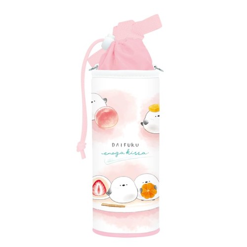 サイズW80×H200×D80mm 素材合成皮革 ノーマルタイプのボトルケースです。保温・保冷機能あり、500mlペットボトルとステンレスボトルが入る大きさです。