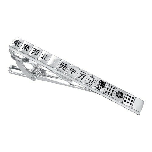 Yoursfs おもしろ ネクタイピン 麻雀 ネクタイ 国士無双 ネクタイピン 可愛い メンズ ユニーク