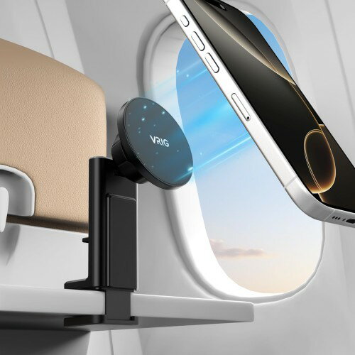 VRIG スマホスタンド 旅行 飛行機 Magsafe対応 スマホホルダー 強力磁気 携帯 ホルダー ...