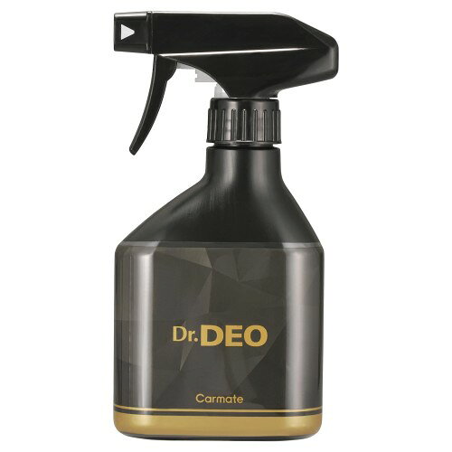 カーメイト(Carmate) 車用 除菌 消臭剤 強力 空間 シート 用 消臭 スプレー ドクターデオ Dr.DEO プレミアム ゴールド 無香料 消臭 性能400% 消臭スプレー 250ml ニオイ 菌 ウイルス 除去 D276