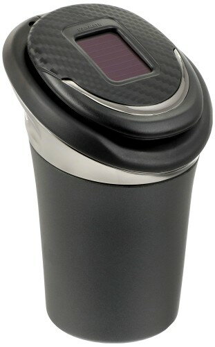 カーメイト 車用 灰皿 ソーラーアッシュX ブラックメッキ カーボン DZ384