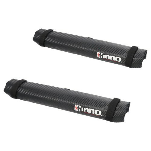カーメイト(Carmate) inno (イノー) サーフボード 積載用 プロテクター 破損防止 保護 カーボン 調 マルチプロテクター 50cm 2個入り INA772
