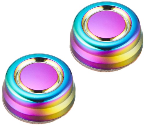 カーメイト 車用 LUXIS (ラグジス) ナンバーボルトキャップ ネオクローム LS413