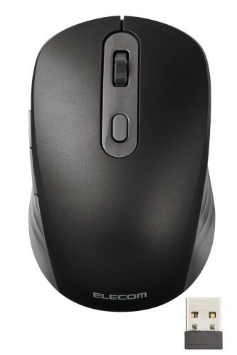 リニューアル エレコム ワイヤレスマウス 静音 充電式 OSMOD Six Bluetooth 無線2.4GHz両対応 2台まで接続 マルチペアリング 6ボタン ブラック M-MY35MBSABK
