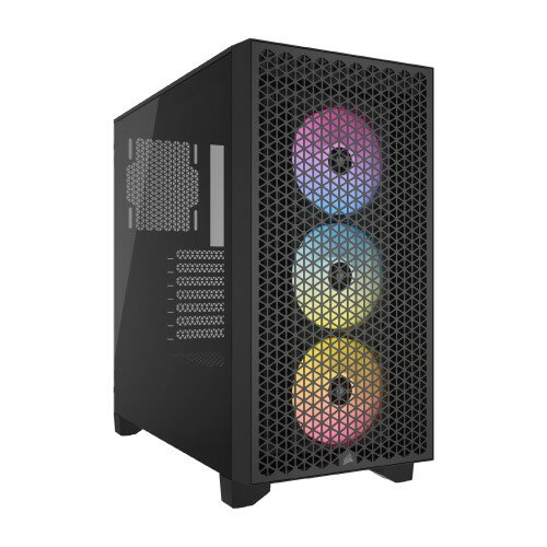 åפ㤨CORSAIR 3000D RGB AIRFLOW ATX ߥåɥ PC  AR120 RGB ե3դ å GPU ݡ 120mm ե8ޤ߲ǽ ֥å CC-9011255-WWפβǤʤ18,596ߤˤʤޤ