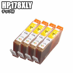 HP178XLY 4 ߴ ɽ ICåդ  hp178 Officejet 4620 Photosmart 6520 6521 B109A C5380 C6380 D5460 CN684HJ CB324HJ CB325HJ HP178XL 5åȰʾǤб