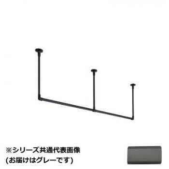 30019725　トーソー(TOSO)　ハンギングバーH2　天井付Cセット　グレー　2780X600mm