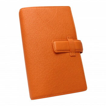 ASHFORD アシュフォード システム手帳 シルフ BIBLE 15mm belt オレンジ 7213-084