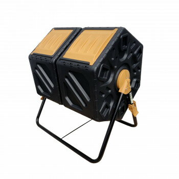 家庭生ゴミや雑草、落ち葉などを堆肥にリサイクル生ゴミを毎日投入、ゴミ出し焼却の手間が減ります。できた堆肥は家庭菜園・園芸に利用できます。360度回転。生ゴミをしっかり撹拌すると良質な堆肥ができます。●水平で凹凸の少ない平坦な場所に設置してく...