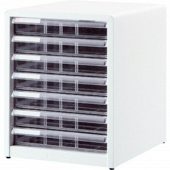 ナカバヤシ アバンテV2レターケース A4 浅7段 シロ AL-77-シロ