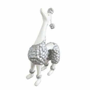高級感のあるデザイン プードルの置物 オブジェ L 1407GHD002